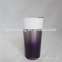 producto moda alibaba china venta por mayor de acero inoxidable personalizado cerámica taza con asa